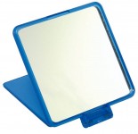 Obrázek Transparentní modré plastové kosmetické zrcátko