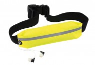 Obrázek Sportovní ledvinka s reflexním páskem, žlutá 