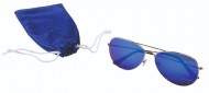 Obrázek Kovové sluneční brýle s UV400 v PE sáčku, modré