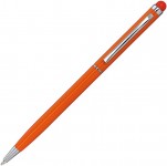 Obrázek Oranžové hliníkové kuličkové pero a stylus - ČN