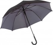 Obrázek Šedo-černý automatický deštník 