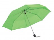 Obrázek Světle zelený třídílný skládací deštník