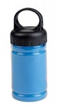 Obrázek Modrý chladící fitness ručník v těsnící láhvi 