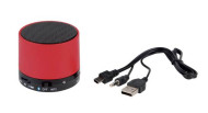 Obrázek Červený plast. bluetooth 4.1 reproduktor s rádiem