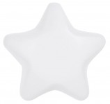 Obrázek Bílá antistresová hvězda z měkkého polyuretanu