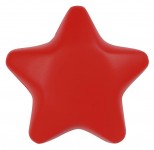 Obrázek Červená antistresová hvězda z měkkého polyuretanu