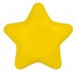 Obrázek Žlutá antistresová hvězda z měkkého polyuretanu