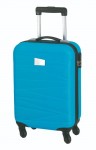Obrázek Palubní skořepinový kufr na kolečkách, modrý