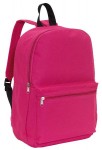 Obrázek Jednoduchý reklamní batoh s přední kapsou, růžový