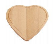 Obrázek Dřevěné prkénko ve tvaru srdce