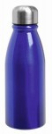 Obrázek Modrá hliníková láhev 500ml s nerezovým víčkem