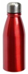 Obrázek Červená hliníková láhev 500ml s nerezovým víčkem
