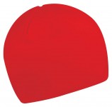 Obrázek Lehká dvojvrstvá bavlněná čepice červená
