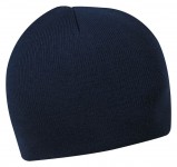 Obrázek Zimní dvojvrstvá akrylová pletená čepice tm. modrá