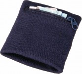 Obrázek Modrá pružná bavlněná peněženka/nátepník na ruku
