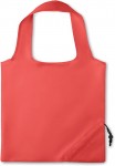 Obrázek Skládací polyesterová nákupní taška červená