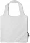 Obrázek Skládací polyesterová nákupní taška bílá