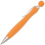 Obrázek Oranžové kuličkové pero Fany s kuličkou