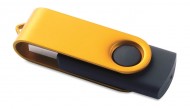 Obrázek Twister Rotodrive zlatý USB flash disk 2GB