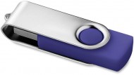 Obrázek Twister Techmate fialovo-stříbrný USB disk 4GB