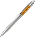 Obrázek Stříbrné kul.pero Tiko silver s oranžovými kroužky
