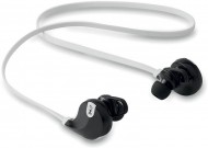 Obrázek Bluetooth stereo sluchátka s bílou šňůrou