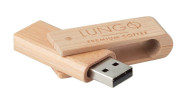 Obrázek Bambusový otočný USB flash disk 16 GB