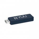 Obrázek Modrý USB flash disk 1 GB s prosvíceným logem
