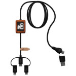 Obrázek SCX.design C46 5 v 1 CarPlay gumový nabíj. kabel