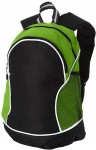 Obrázek Zelený batoh s černou přední kapsou