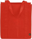 Obrázek Prostorná nákupní taška z netkané textilie,červená