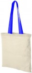 Obrázek Bavlněná nákupní taška s jasně modrými držadly
