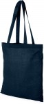 Obrázek Tmavě modrá bavlněná nákupní taška s dlouhými uchy, 140g/m2