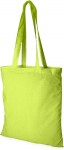 Obrázek Sv. zelená bavlněná nákupní taška s dlouhými uchy, 140g/m2
