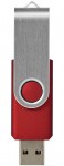 Obrázek Twister basic tm.červeno-stříbrný USB disk 2GB