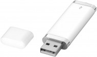 Obrázek Bílý plastový USB flash disk 2GB s krytkou