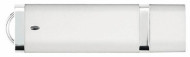 Obrázek Stříbrný plastový USB flash disk 16GB s krytkou