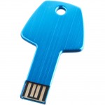 Obrázek Sv. modrý hliník. USB flash disk 2GB, tvar klíče