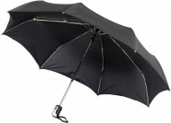Obrázek Černý automatický skládací deštník