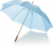 Obrázek Velký golf. deštník, tvarovaná rukojeť,světle modrý