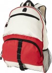 Obrázek Trendy bílý batoh s červenou kapsou