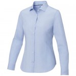 Obrázek Sv. modrá dámská košile, dl. rukáv-certif. GOTS, M