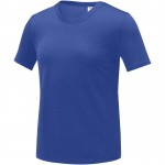Obrázek Modré dámské tričko cool fit s krátkým rukávem XXL