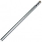 Obrázek Stříbrná dřevěná tužka s gumou
