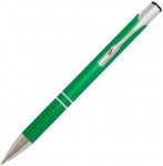 Obrázek Kovové zelené kuličkové pero SUN