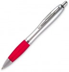 Obrázek Červeno-stříbrné kuličkové pero OKAY