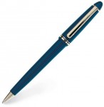 Obrázek Modré kuličkové pero se zlatými doplňky