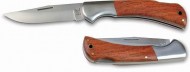 Obrázek Lovecký nůž s dřevěnou střenkou a pojistkou