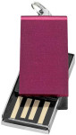 Obrázek Červený malý hliníkový USB flash disk 8GB