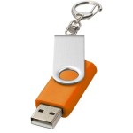 Obrázek Twister stř.-oranžový USB flash disk,přívěsek,8GB